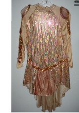 Womens-Dance-Ice Skate Skating Leotard Bodysuit-Dress-Competition-Costume-XL-XLA