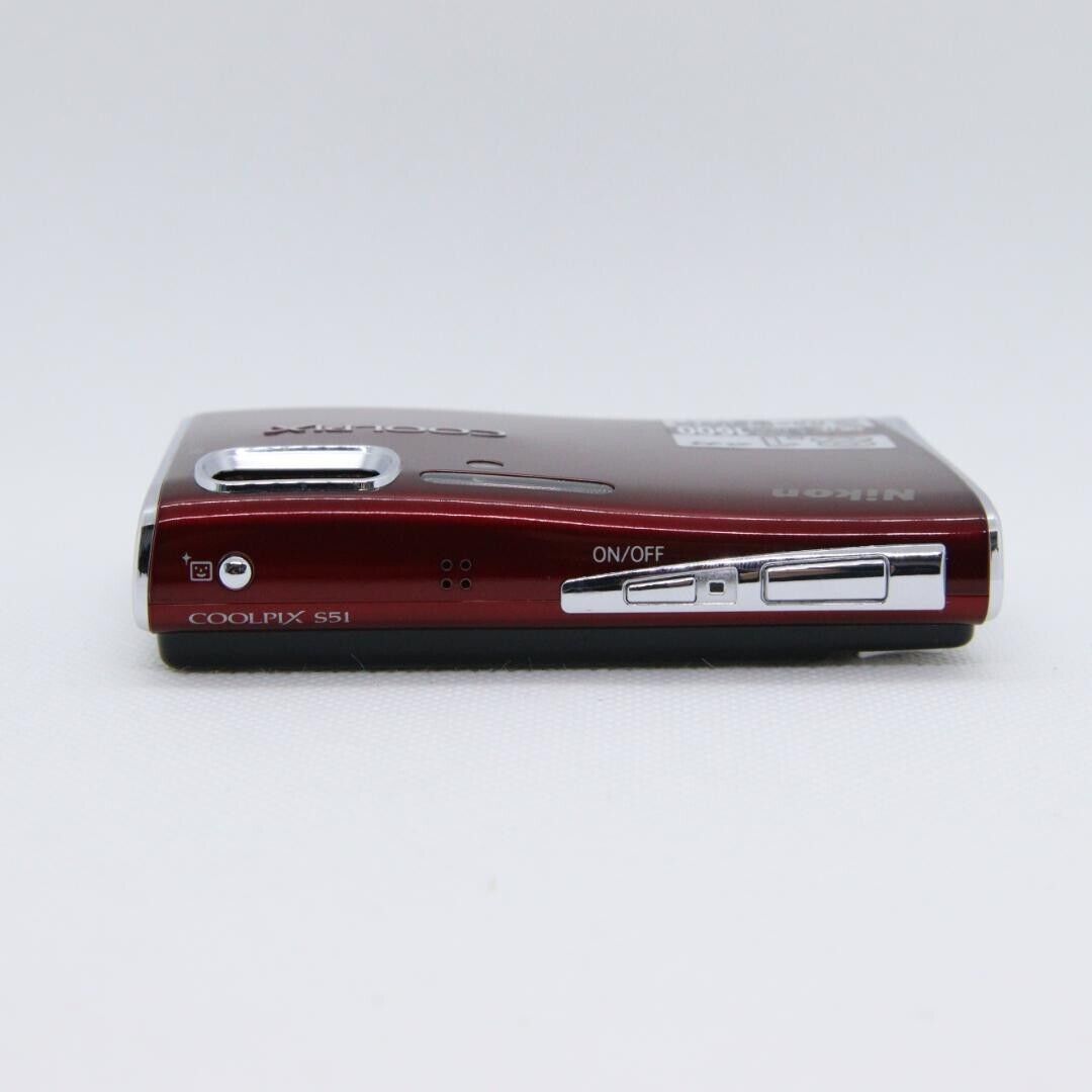 NIKON COOLPIX S51 Digital Camera 8.1 MP 3x Optical Zoom NIKON COOLPIX S51 Digital Camera 8.1 MP 3x Optical Zoom