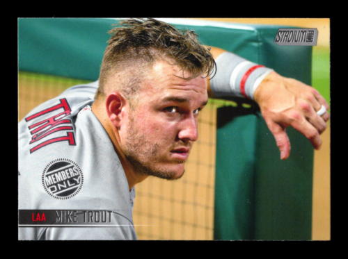 2021 Topps Stadium Club Mike Trout Members Only #200 SSP 1 in 300 Case Hit