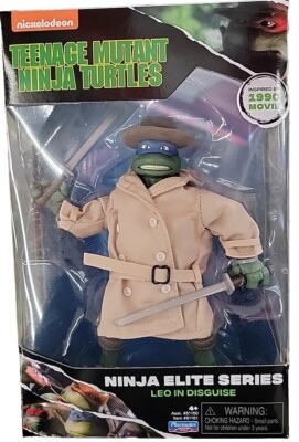 Teenage Mutant Ninja Turtles Elite Series Leo in Disguise Leonardo Movie Figure