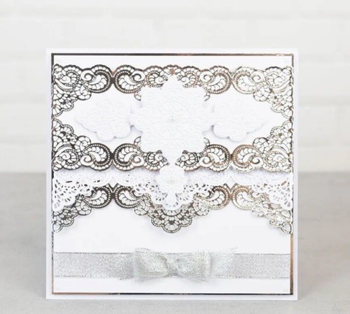 Tattered Lace Metal Die Set ~ Over the Edge Lace Rectangle ~ TL0235 ~ Large Dies - Picture 8 of 8