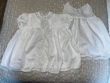 Baby Heirloom Dress and Slip White made in Philippines CHERUBS