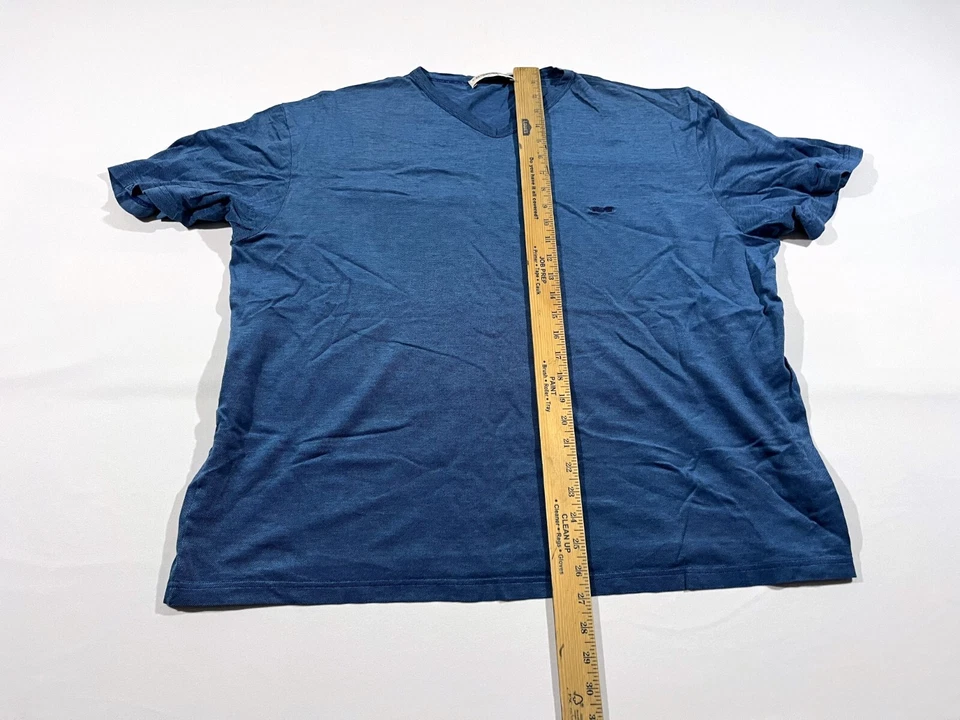 Camiseta Missoni Sport Vintage Años 90 Para Hombre Camiseta Azul Algodón Texturizado Talla XXXL Foto 4 de 4