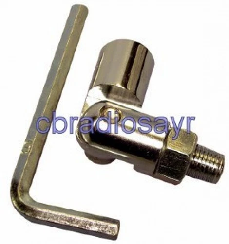 Sharman's Uni-mount 90 Degrees 3/8 Fitting for CB Radio Antennas Aerials