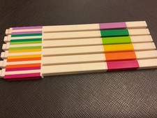 LEGO Fine Tip Gel Pen  Variey of Colors  set of 6