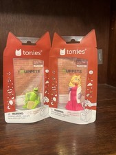 Toniebox Tonies - 2 Muppets Tonie Figures - Kermit  Miss Piggy