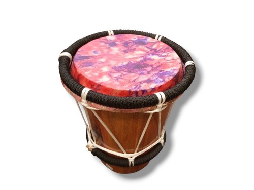 Elegante marokkanische Djembe-Trommel: Ein kultureller Rhythmus aus Tradition und Feier - Bild 2 von 14