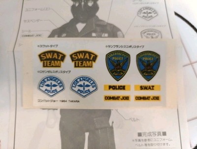 タカラ　コンバットジョー　スワットCOMBAT　JOE　S.W.A.T VINTAGE JAPANESE 1980 TAKARA COMBAT JOE Police Officer SWAT 1/6