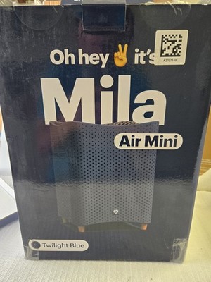 Mila Air Mini Smart Air Purifier Twilight Blue HEPA WiFi App Control Open Box