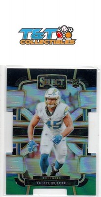 Tuli Tuipulotu 2023 Panini Select Black and Green Die Cut #53 LA Chargers RC 76