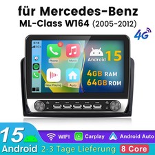 Für Mercedes Benz ML/GL Klasse W164 X164 Android 15 Autoradio DAB+ Carplay Navi Für Mercedes Benz ML/GL Klasse W164 X164 Android 15 Autoradio DAB+ Carplay Navi