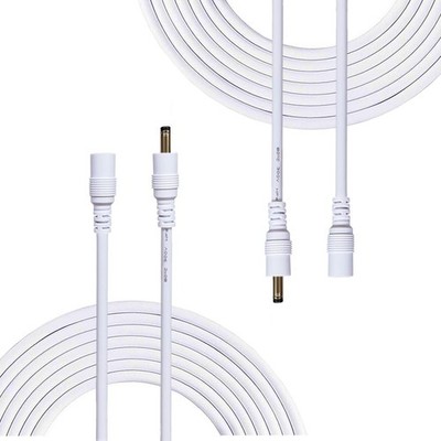 Dc Power Adapter Extension Cable 1.35mm X 3.5mm Male To Female Jack Dc 5v Plug E