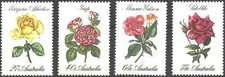 Timbres Flore Roses Australie 772/775 ** - 87185GC