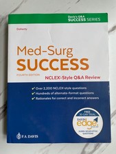 Med-Surg Success : NCLEX®-Style Q&A Review by Christi D. Doherty (2020, Trade...