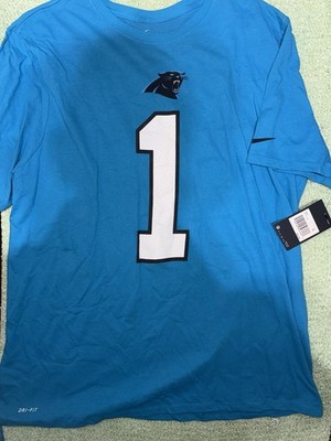 Nike Cam Newton North Carolina Panthers NFL Football Sports T-Shirt 2XL