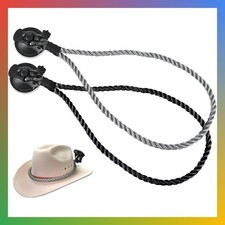 Cowboy Hat Holder for Trucks Cars 2-Pack Suction Cup Hat Rack, Universal Hat
