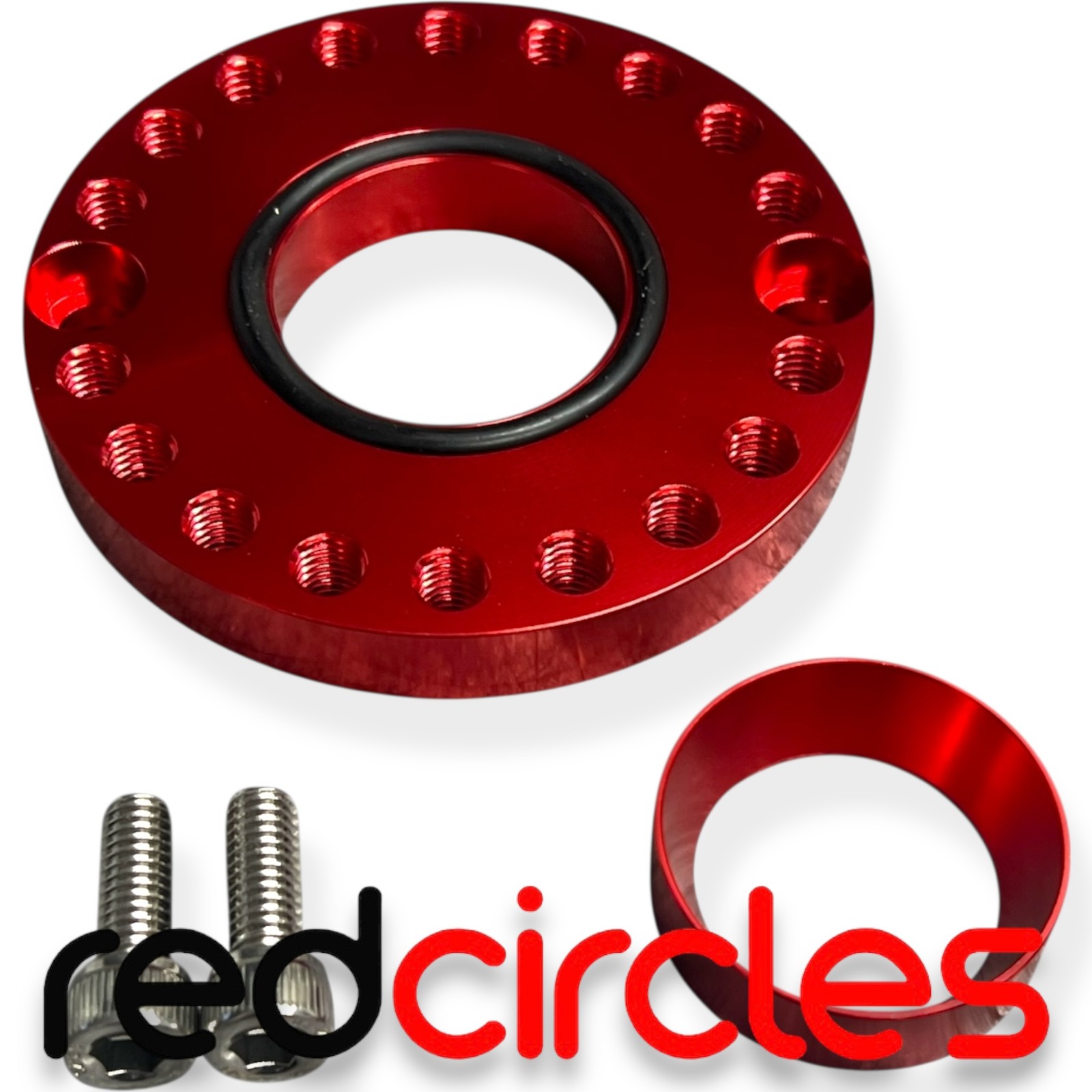 RED HONDA GROM MSX 125 CARB SINNER PLATE ADAPTER fits 125cc MSX125 CARBURETTOR
