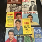 Elvis Presley Record Sleeves Set Of 7, No Vinyl Records - Just The Sleeves. Rare