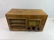 Ancienne Radio TSF DAUPHIN Poste à Lampes Vintage Bois Collection