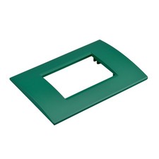Placca Plastica Quadrata MBL 3 Moduli/Posti Compatibile Bticino Living, 15 Color