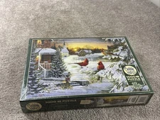 Cobble Hill Sunset Cardinals SAM Timm Jigsaw Puzzle 1000 Pieces Birds 80307