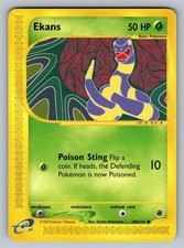Ekans 108/165 Common Expedition Base Set Pokemon Lightly Played on eBay
