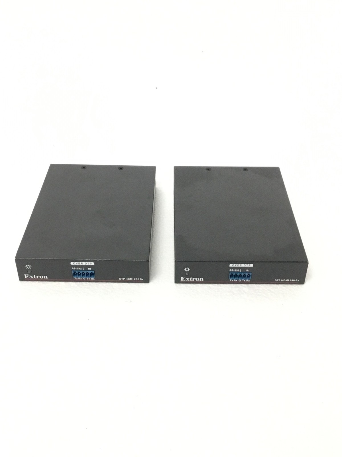Lot of 2 Extron DTP HDMI 230 Rx Twisted Pair HDMI Receivers NO Ac Adapter WORKS