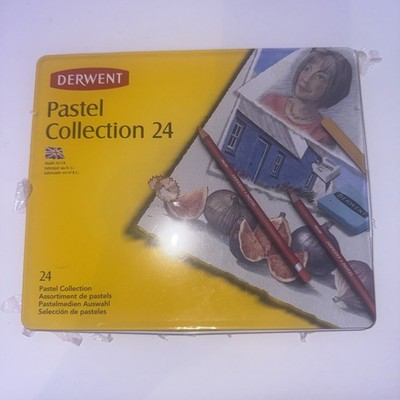 Derwent Pastel Collection, Metalldose, 24 Stück (0700301) NEU (Beschreibung lesen)