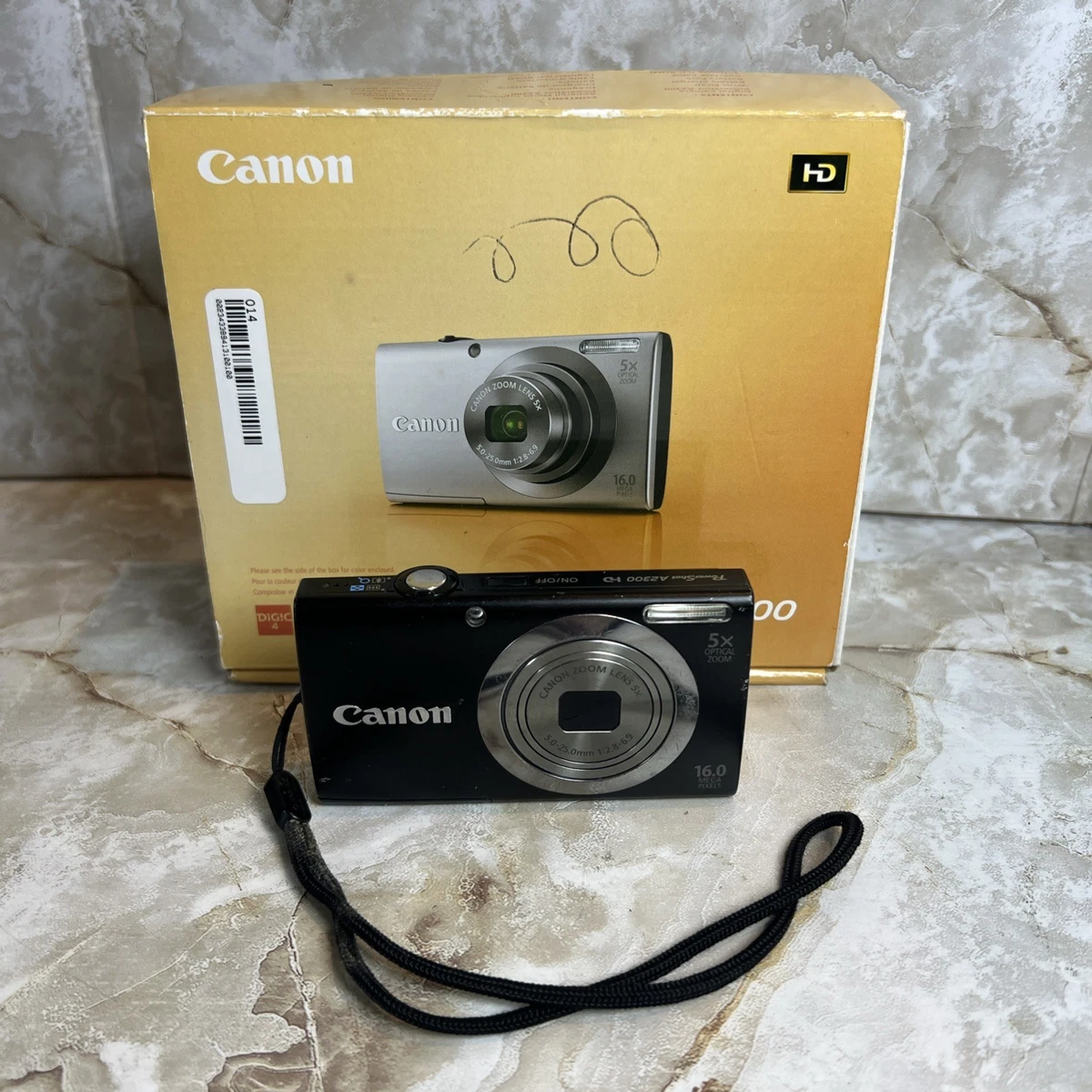 Preços baixos em Câmeras digitais Canon PowerShot A2300 | eBay