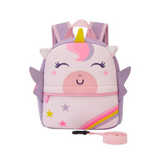Preschool Toddler Backpack with Leash, 3D Cute Cartoon Neoprene Animal Schoolbag