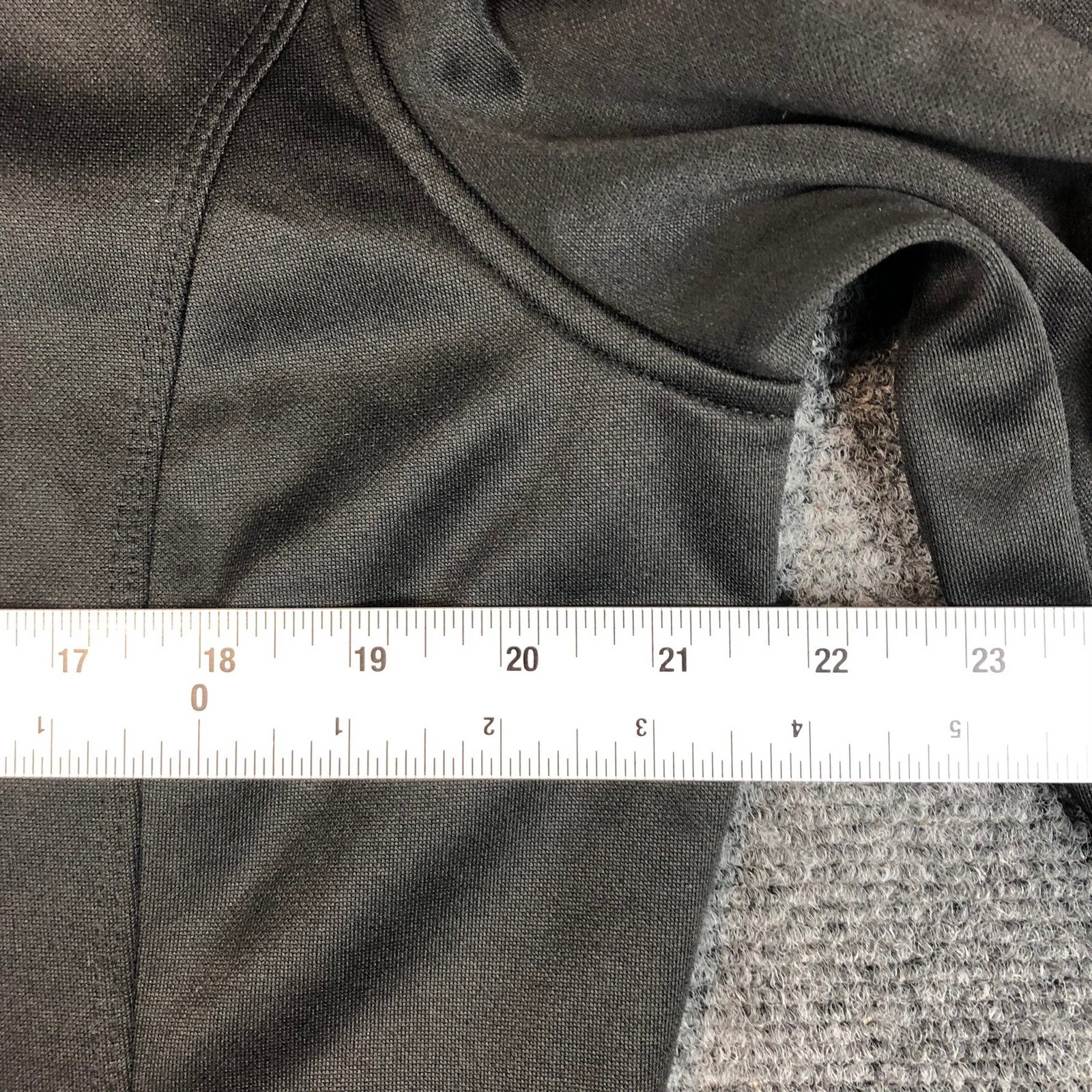 Urbane Performance Black Track Jacket Full Zip Mo… - image 5