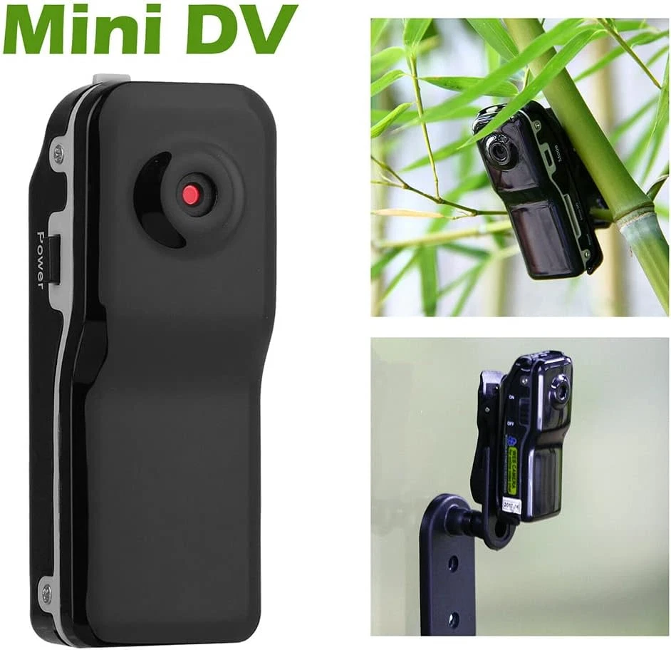 Mini Cámara Cuerpo de Policía HD 1080P Video DVR Clip IR Cámara Nocturna Videocámara EE. UU. Foto 2 de 4