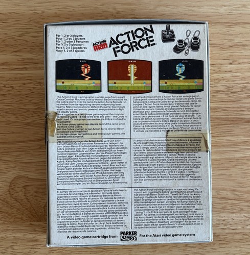 Action Man: Action Force (Atari 2600) Boxed Game by Parker – Untested - Picture 3 of 3