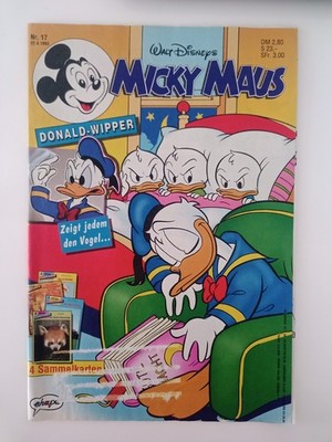 Mickey Mouse Magazine No. 17/1993 from 22.04.1993 Walt Disney Comics Ehapa Publisher