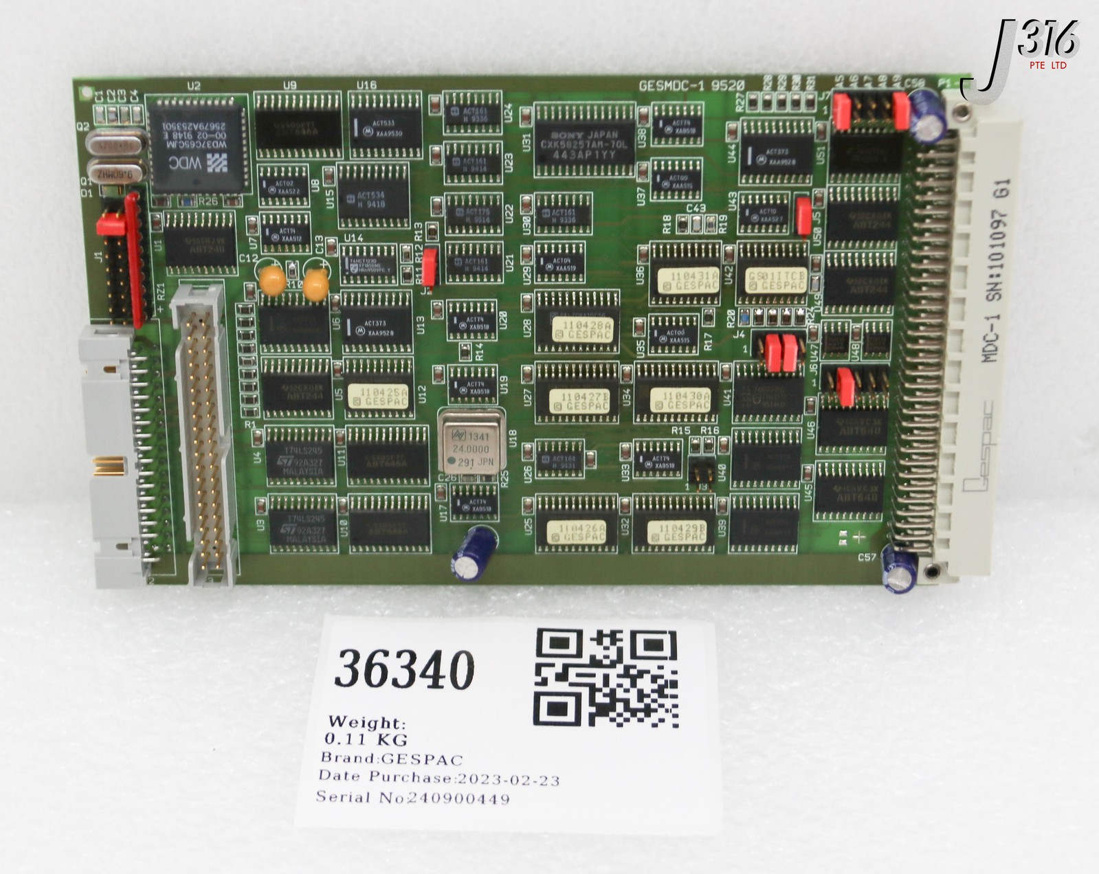 36340 GESPAC PCB, ASSY GESMDC-1 | eBay