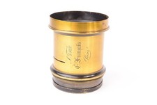 Brass E. French Lens, Rectilinear, A Series, No. 5, 350mm f/6. 5022