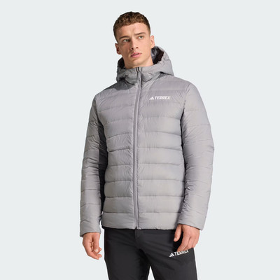 Herren Adidas Terrex Climawarm leichte Daunenjacke mit Kapuze Größe M. Neu mit Etikett UVP £120