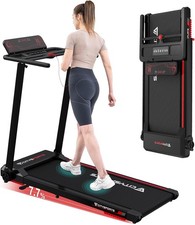 Tapis de Course Pliable CITYSPORTS – 12 km/h – Bluetooth – Inclinable - LED