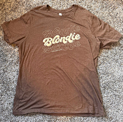 Seven Brew Blondie Coffee Graphic Crew Neck Tee XL, Versailles KY