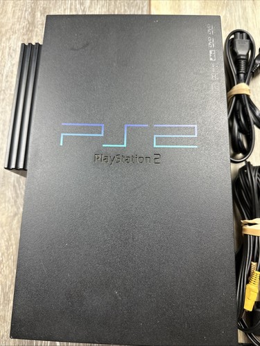 Sony PS2 PlayStation 2 Black Console Working - Picture 5 of 11