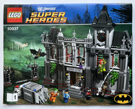Lego 10937 Instructions ONLY 1-3 Arkham Asylum Breakout DC Comics Superheroes