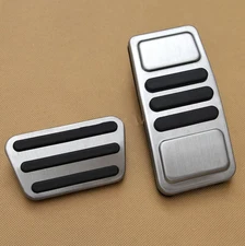 For Ford Mustang 2015-2025 Steel Gas Accelerator Brake Pedal Cover Accessories