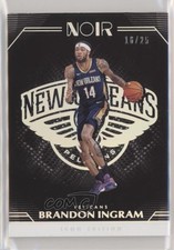 2019-20 Panini Noir Icon Edition Holo Silver 16/25 Brandon Ingram #110 7m0