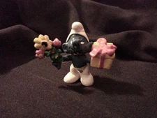 1978 Schleich Smurfs Figure Made in Hong Kong