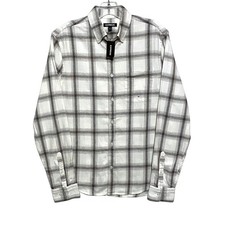 Express Plaid Button Down Shirt Mens XS Preppy Classic Stretch Office Career NWT