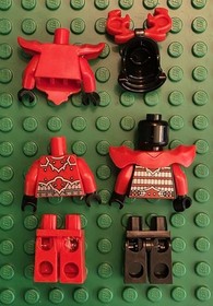 LEGO Ninjago Garmatron 70504 Incomplete Set of Minifigures 