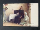 German Reich 1916 Postcard Art Card Jesus and the Women Mary and Martha