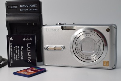Panasonic Lumix DMC-FX07 Compact Digital Camera Silver Japan
