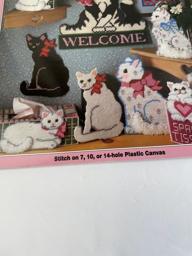 Plastic Canvas Cats California Country Booklet 9 Patterns / - Picture 5 of 5