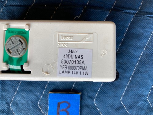 1998-2005 Land Rover Freelander Dash Digital Clock Unit OEM #2453M - Picture 5 of 9